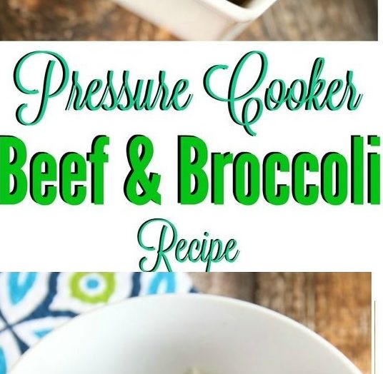 Easy Pressure Cooker Beef and Broccoli Recipe