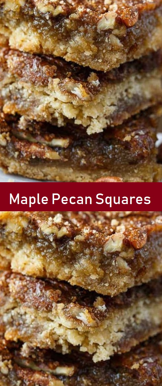 Maple Pecan Squares