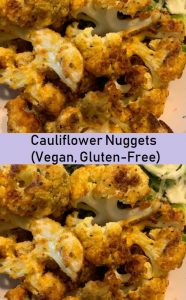 Cauliflower Nuggets (Vegan, Gluten-Free)
