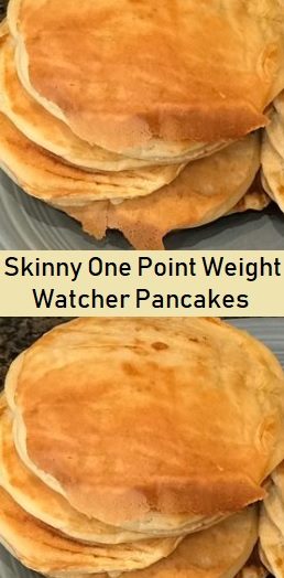 Skinny One Point Weight Watcher Pancakes
