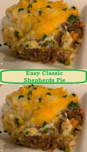 Easy Classic Shepherds Pie
