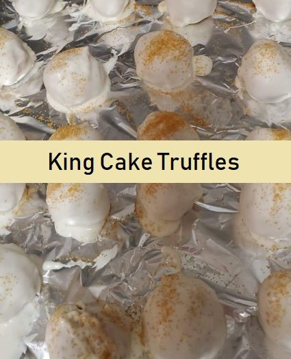 How To Make King Cake Truffles