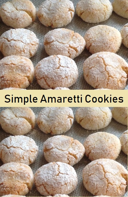 Simple Amaretti Cookies 