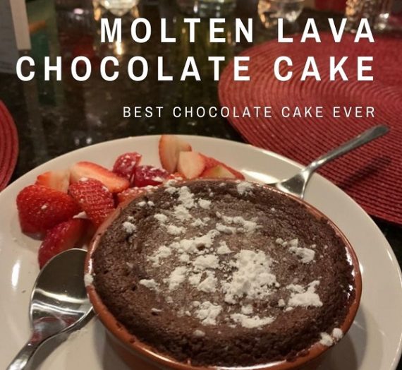 Easy Molten Lava Chocolate Cake