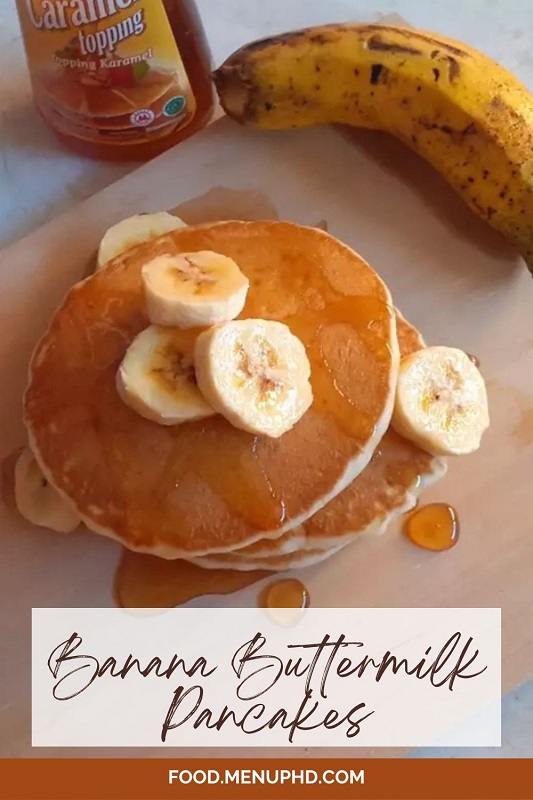 Banana Buttermilk Pancakes