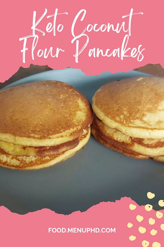 Keto Coconut Flour Pancakes