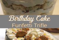 Best Birthday Cake Funfetti Trifle