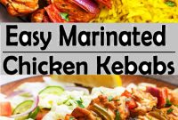Easy Marinated Chicken Kebabs