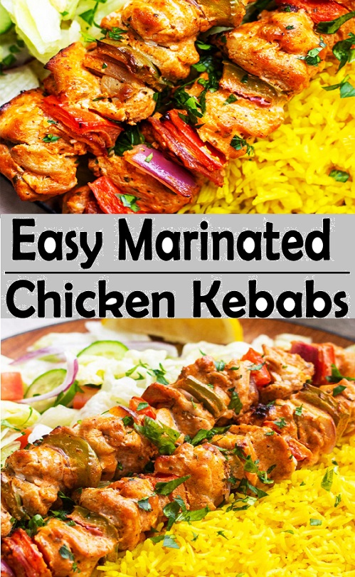 Easy Marinated Chicken Kebabs