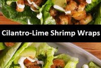 Lime Shrimp Wraps