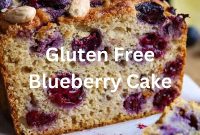 Gluten Free Blueberry Cake recipe