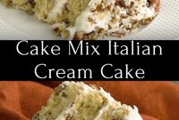 Cake Mix Italian Cream Cake recipe