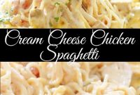 Cream Cheese Chicken Spaghetti Recipe