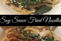 Soy Sauce Fried Noodles Recipe