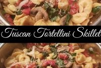 Tuscan Tortellini Skillet recipe
