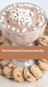 Hot Chocolate Cheesecake Dip