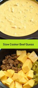 Slow Cooker Beef Queso