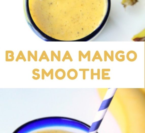 Banana Mango Smoothie