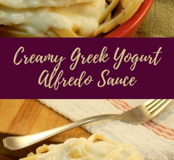 Creamy Greek Yogurt Alfredo Sauce