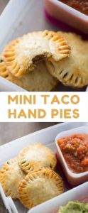 Mini Taco Hand Pies