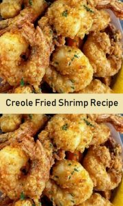 Creole Fried Shrimp Recipe