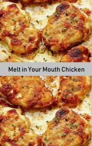 Melt in Your Mouth Chicken