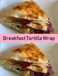 Breakfast Tortilla Wrap