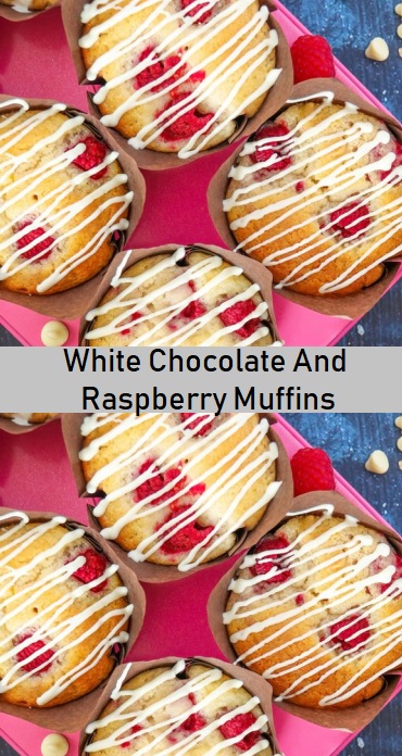 White Chocolate And Raspberry Muffins