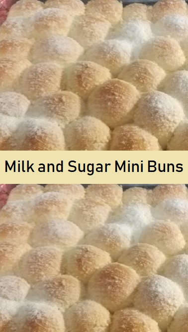 Milk and Sugar Mini Buns