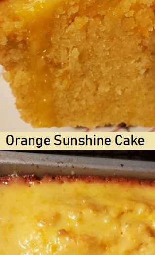 Best Orange Sunshine Cake