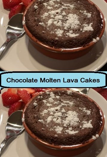Easy Chocolate Molten Lava Cakes