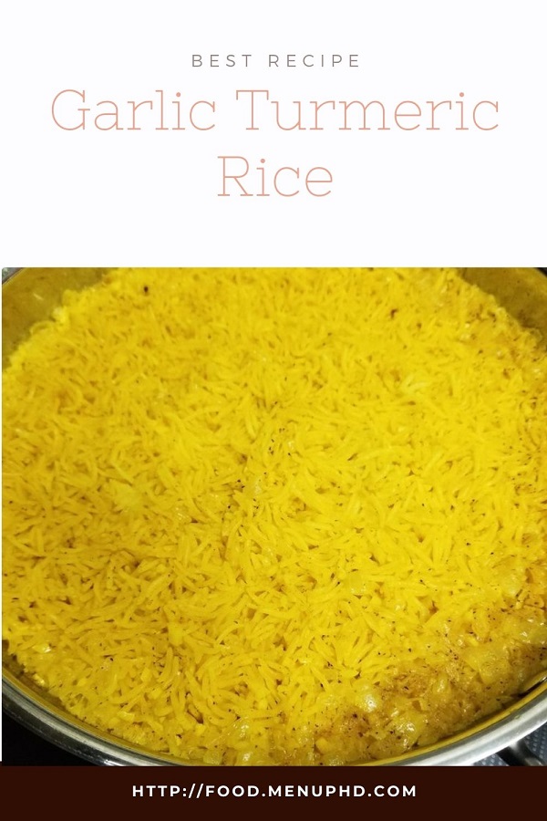 Garlic Turmeric Rice