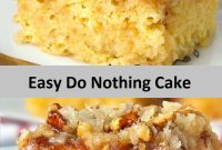 Easy Do Nothing Cake