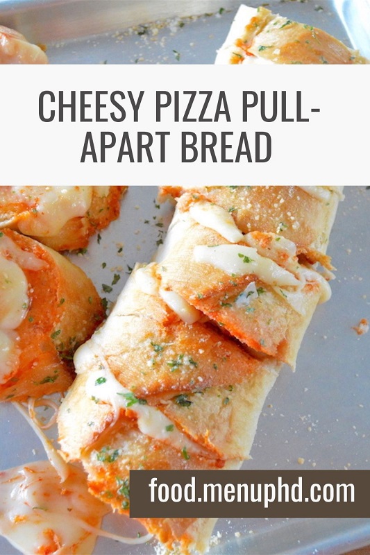 Cheesy Pizza Pull-Apart Bread