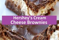 Hersheyâ€™s Cream Cheese Brownies