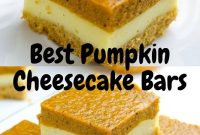 Best Pumpkin Cheesecake Bars