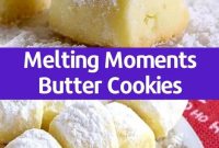 Melting Moments Butter Cookies