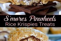 S’mores Rice Krispies Treats Pinwheels