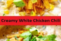 Creamy White Chicken Chili