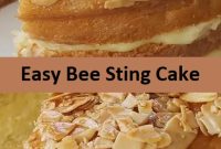 Easy Bee Sting Cake