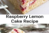 Raspberry Lemon Cake
