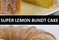 SUPER LEMON BUNDT CAKE