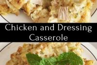 Chicken and Dressing Casserole