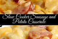 Slow Cooker Sausage and Potato Casserole Recipe